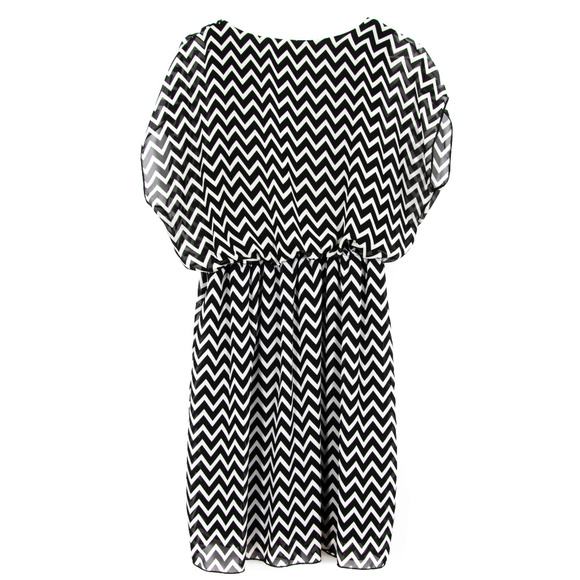 Espresso Sleeveless Chevron Print Size L #00243 - Picture 2 of 6